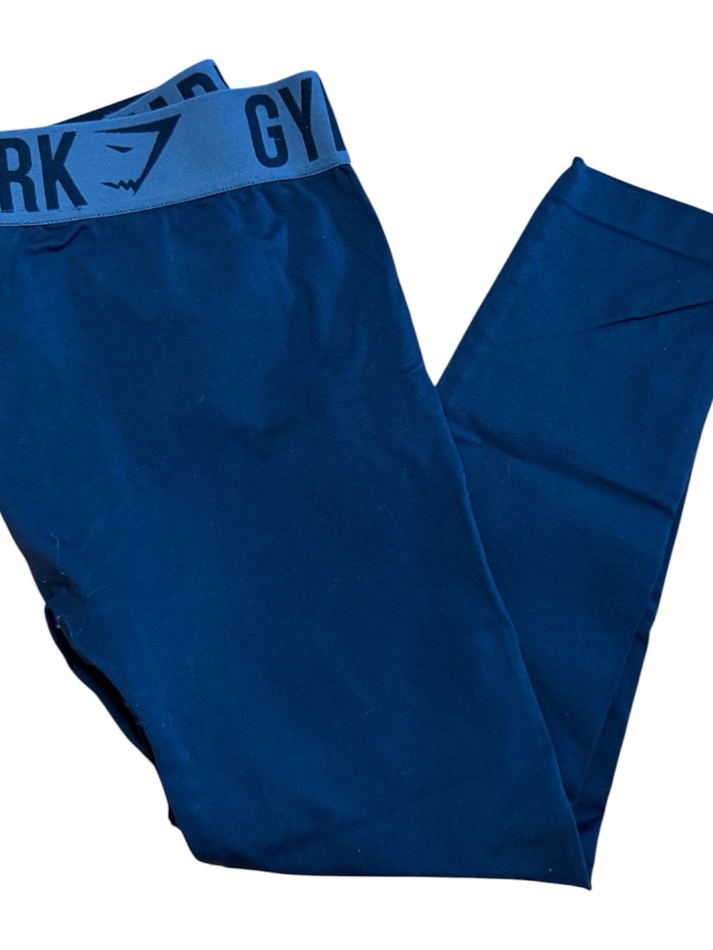 477. Gymshark Black Seamless Crop High-Waist Leggings - Picture 2 of 4